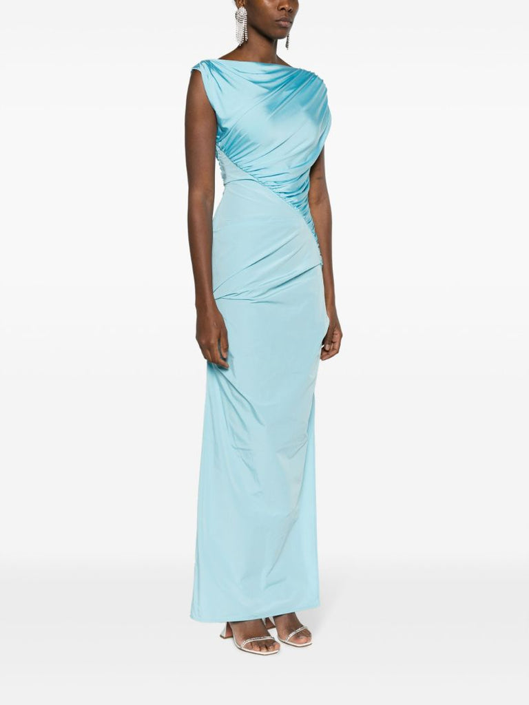 Blue Kaya Maxi Dress