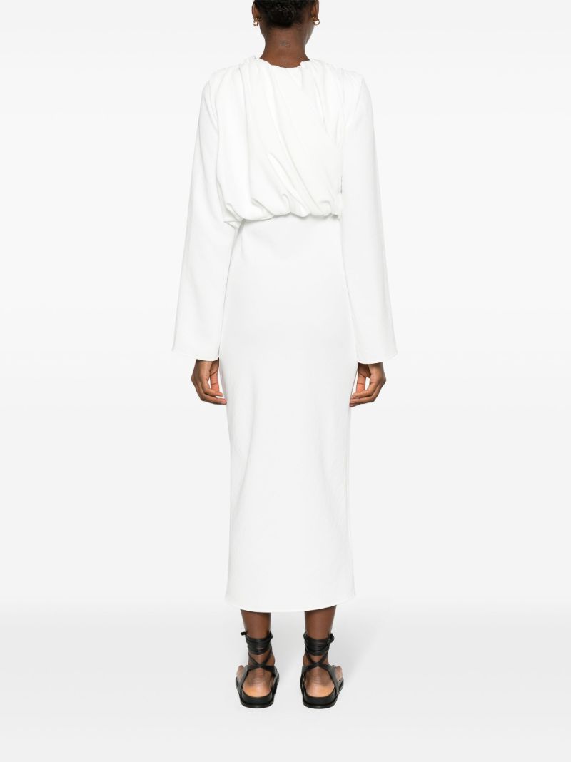 White Ollie Midi Dress
