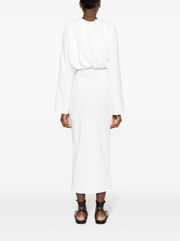 White Ollie Midi Dress