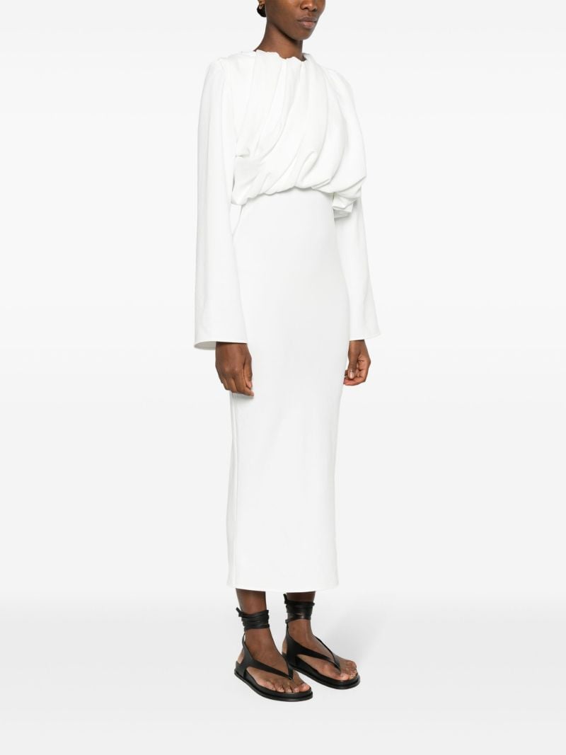 White Ollie Midi Dress