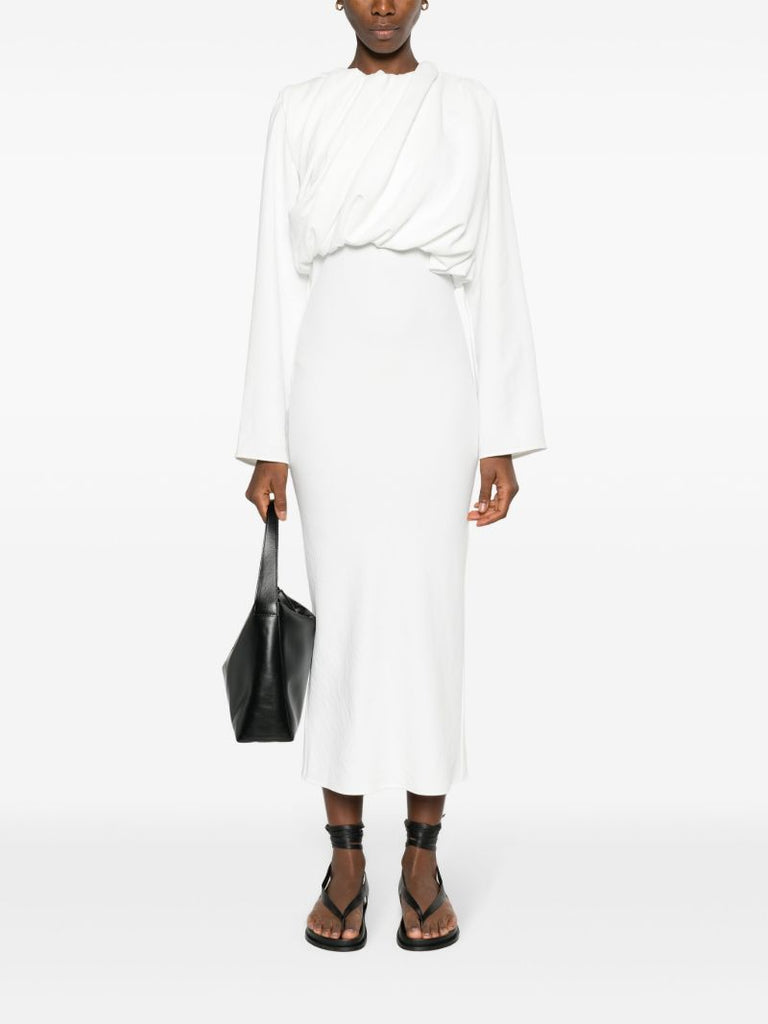 White Ollie Midi Dress