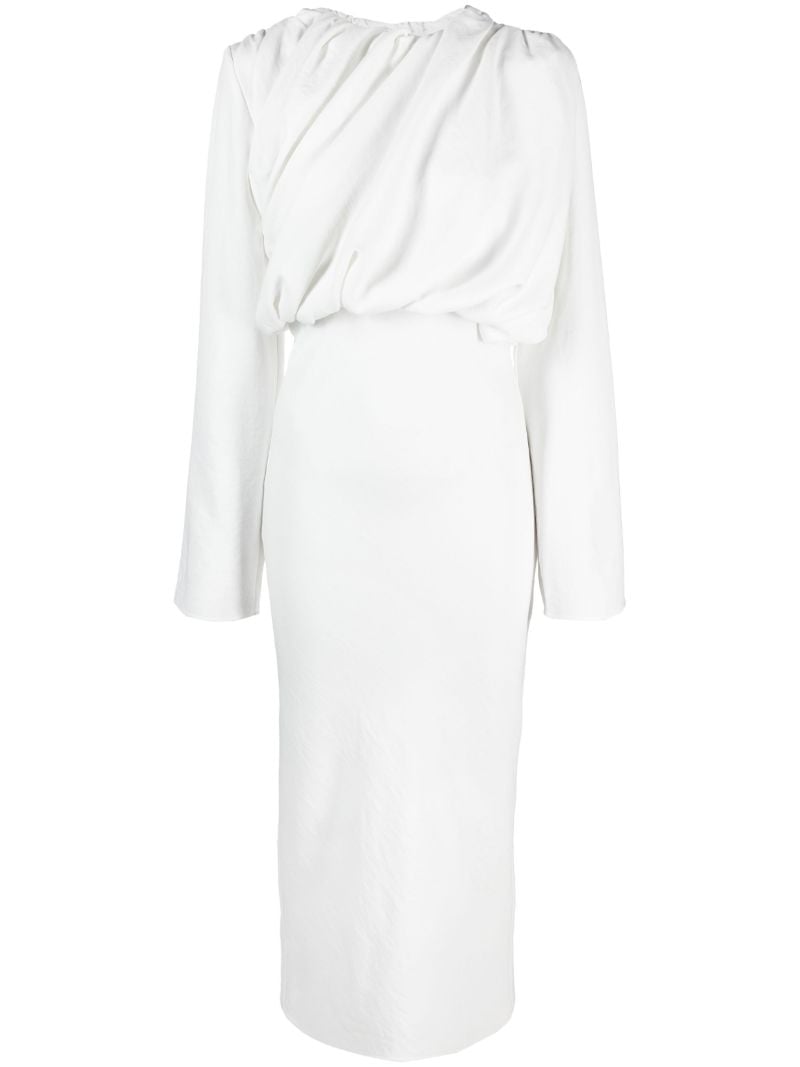 White Ollie Midi Dress