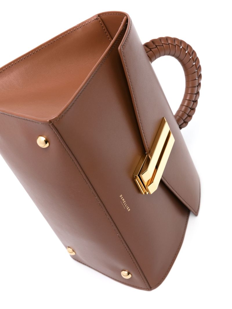 Brown Montreal Small Leather Tote Bag