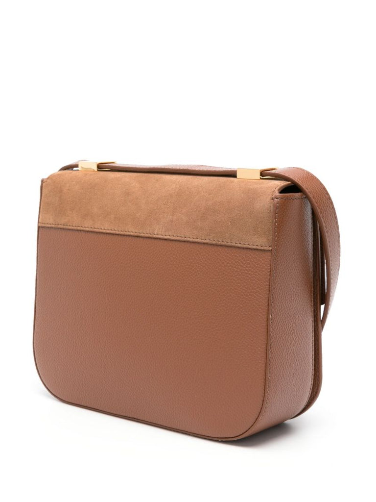 Brown the Vancouver Suede Cross Body Bag