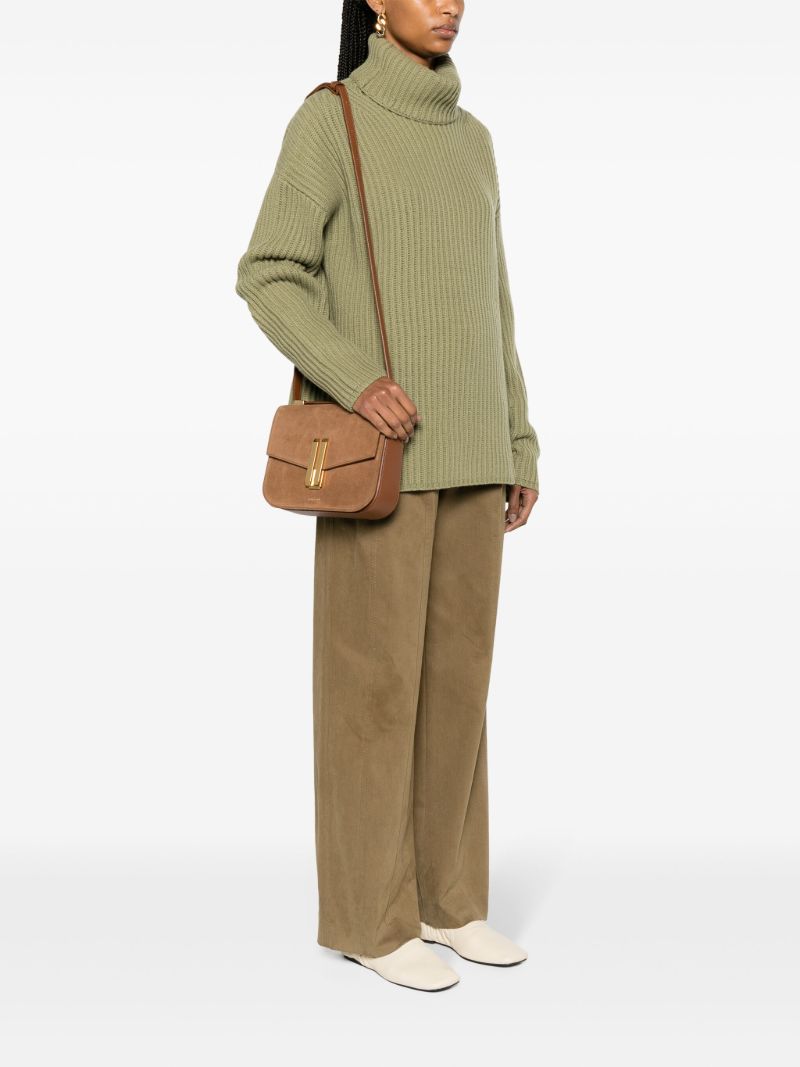 Brown the Vancouver Suede Cross Body Bag
