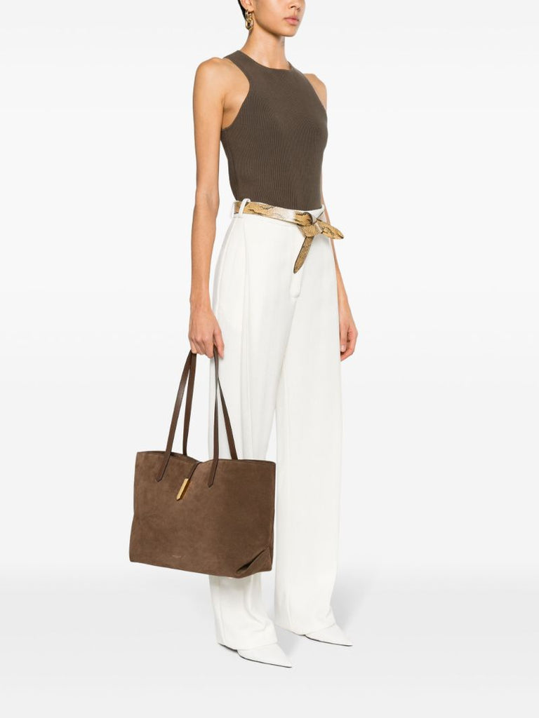 Brown the Tokyo Suede Tote Bag