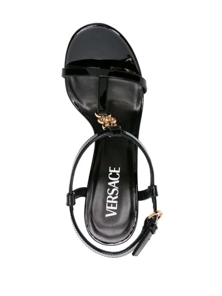 Black Medusa '95 115 Leather Sandals