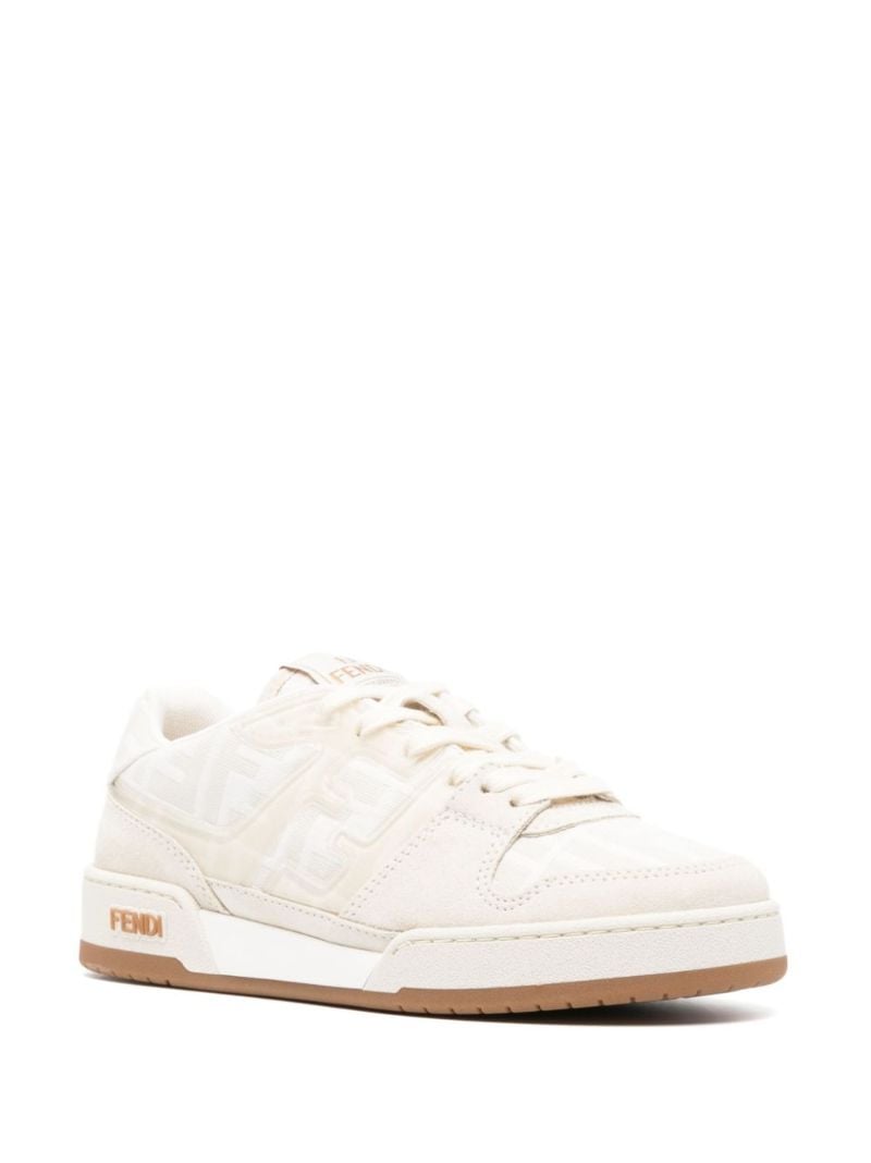 Neutral Zucca Panelled Sneakers
