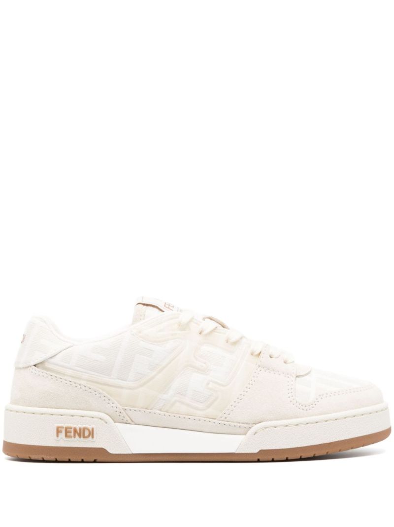 Neutral Zucca Panelled Sneakers