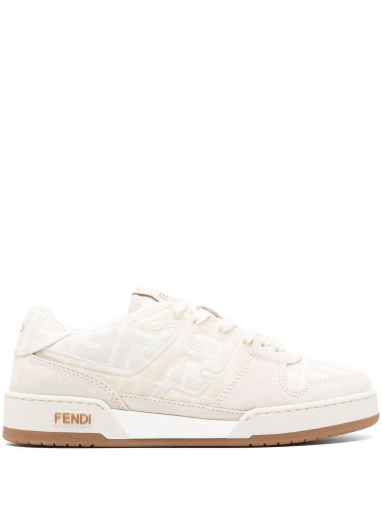 Neutral Zucca Panelled Sneakers
