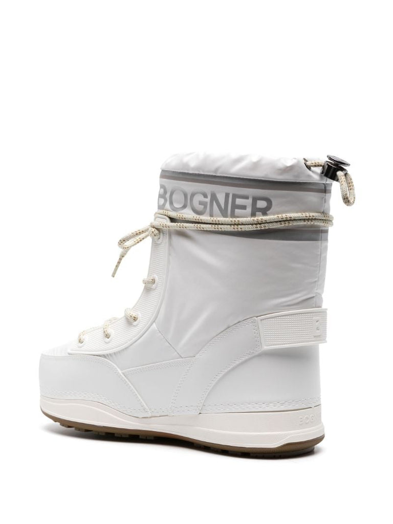 White La Plagne 1 Snow Boots
