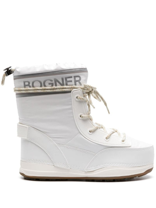 White La Plagne 1 Snow Boots