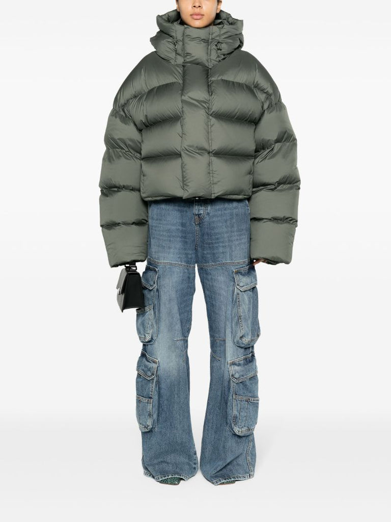 Green Mml Down Puffer Jacket