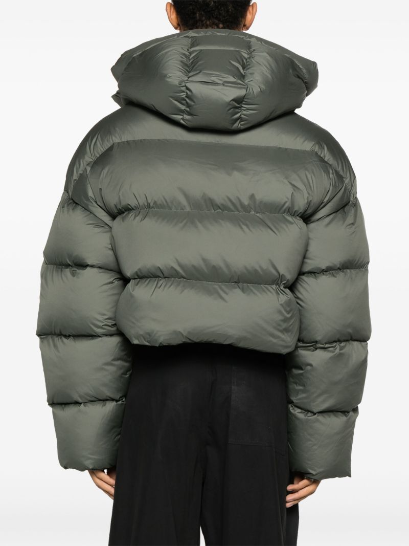 Green Mml Down Puffer Jacket