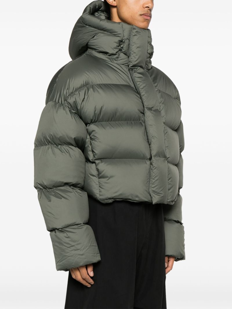 Green Mml Down Puffer Jacket