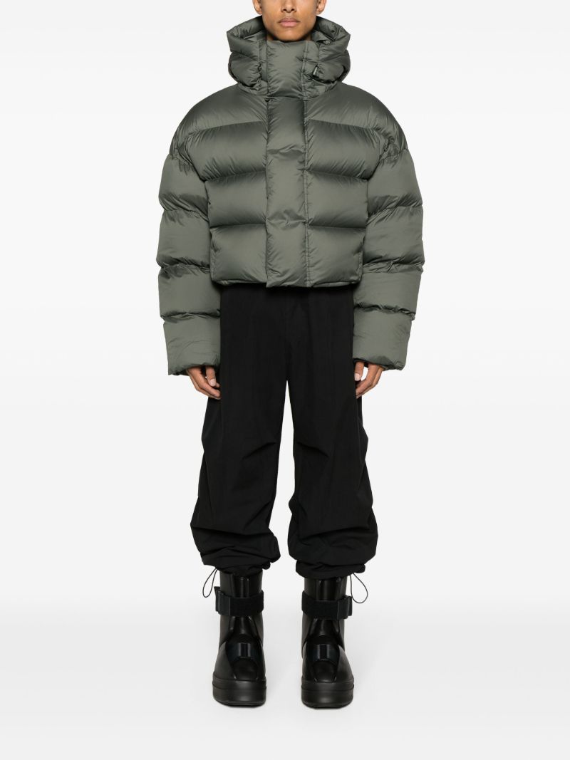 Green Mml Down Puffer Jacket