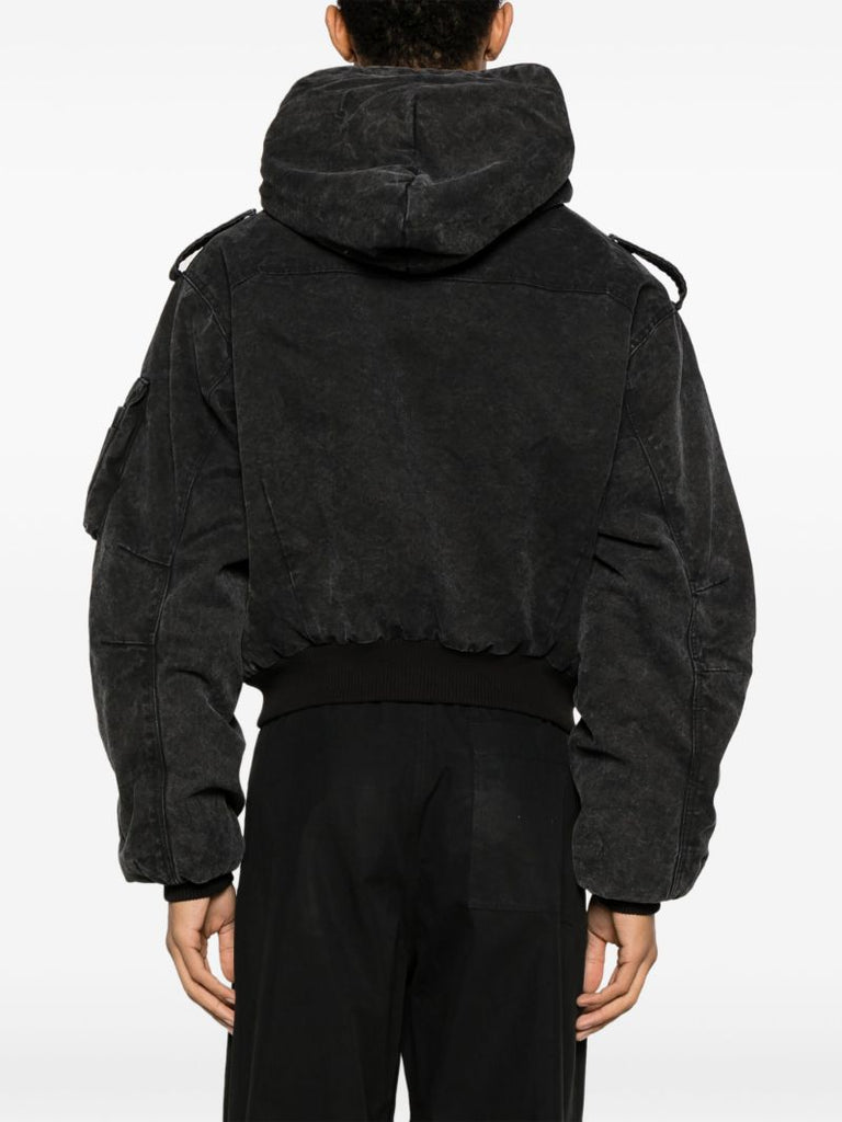 Grey W2 Bomber Jacket