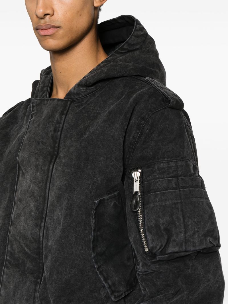 Grey W2 Bomber Jacket