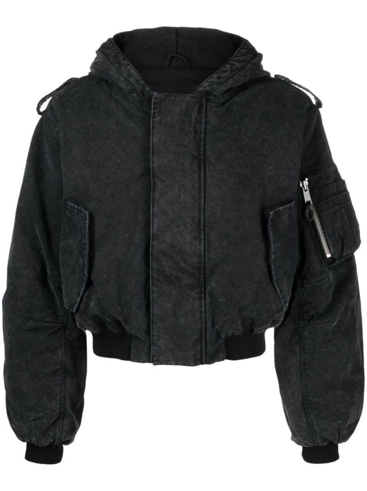 Grey W2 Bomber Jacket