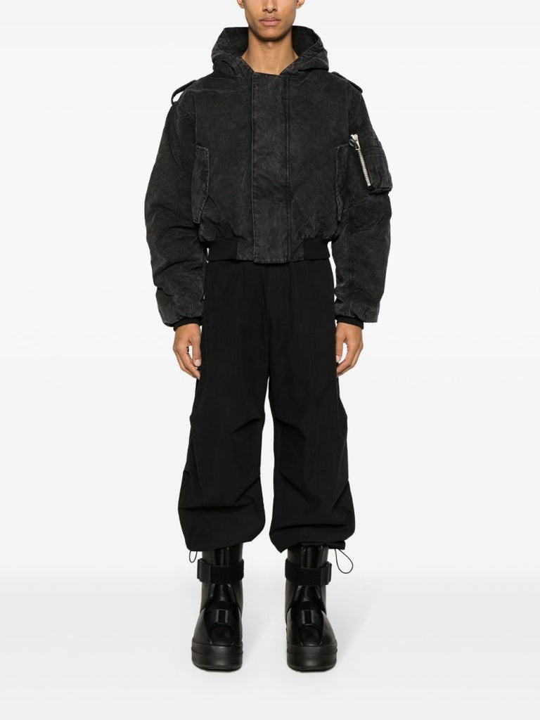 Grey W2 Bomber Jacket