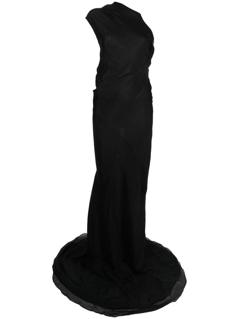 Black Torbid Silk Maxi Dress