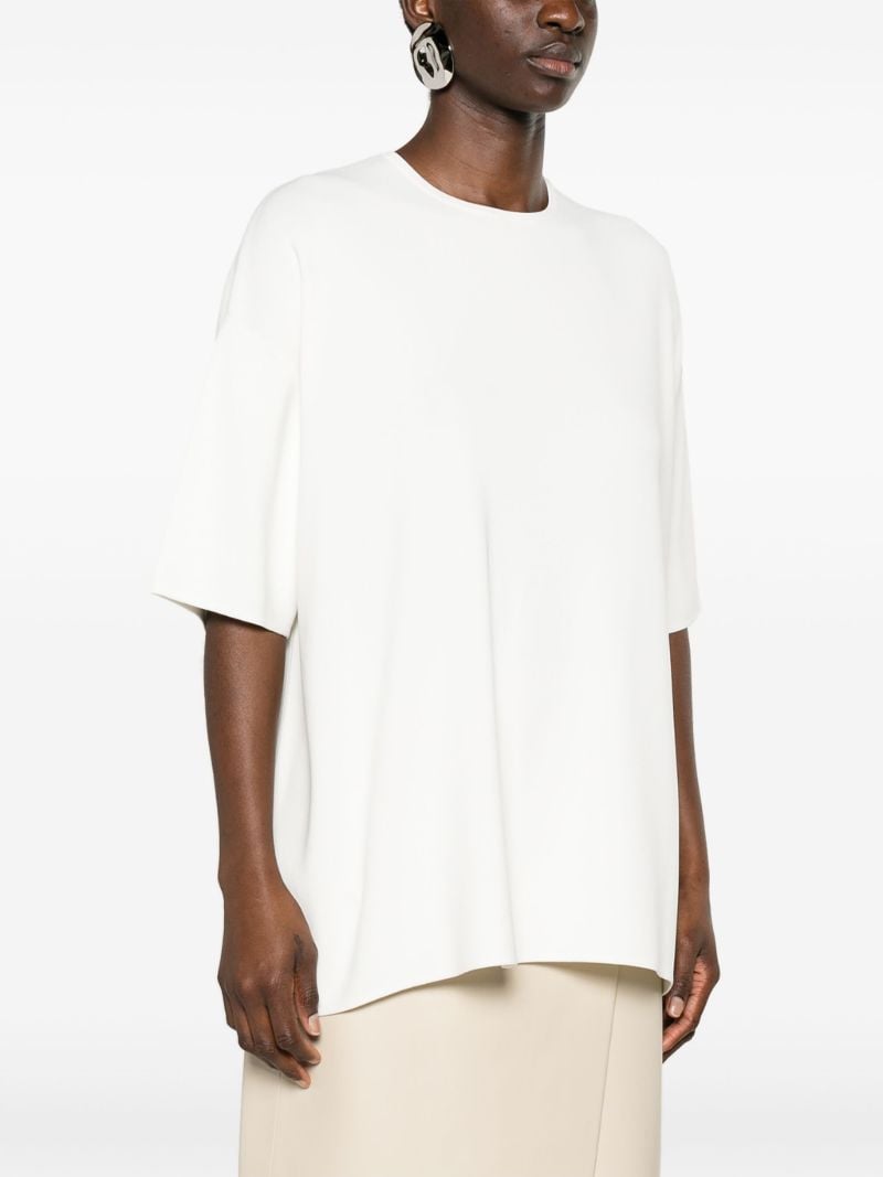 White Lenny Ribbed T-shirt