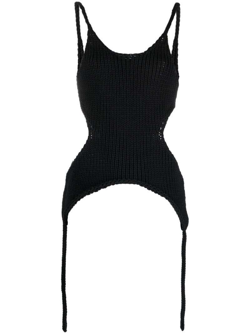 Black Kora Cut-out Top