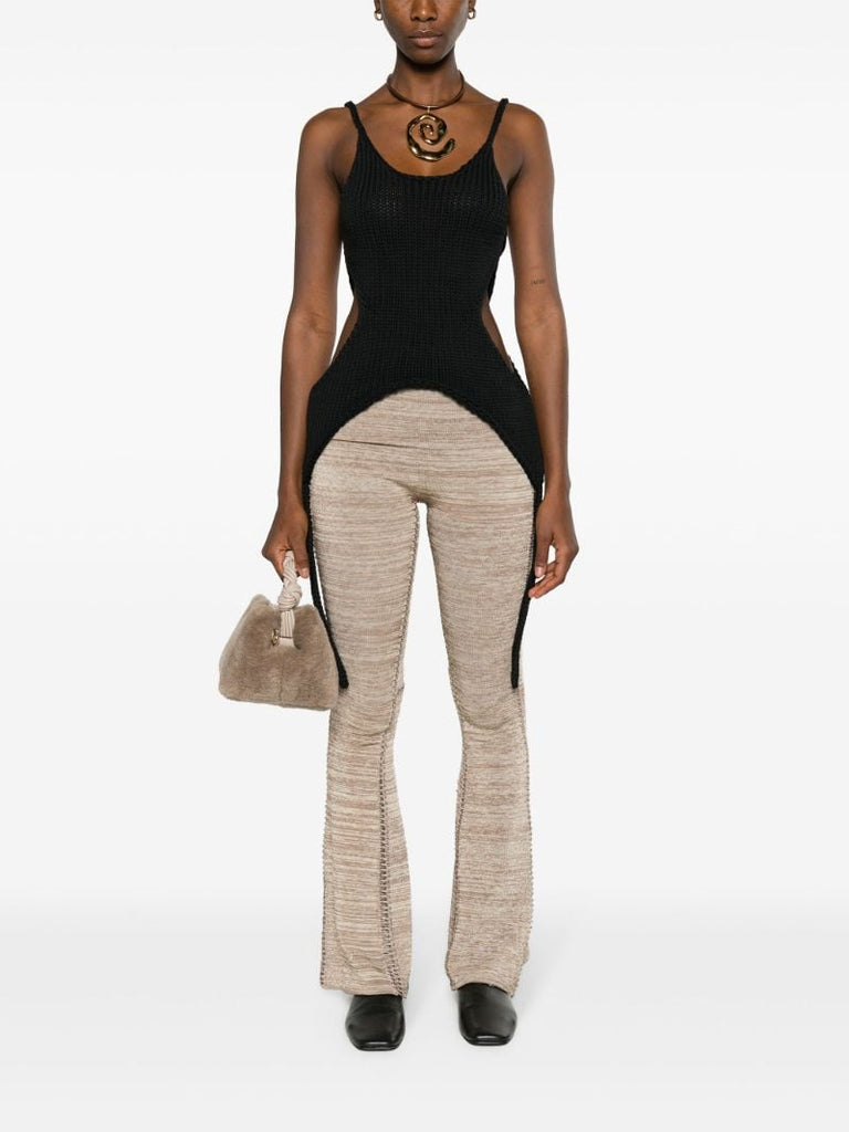 Black Kora Cut-out Top