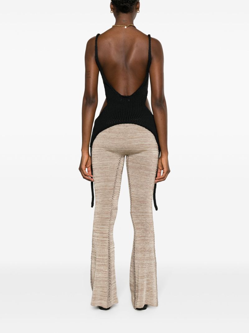 Black Kora Cut-out Top