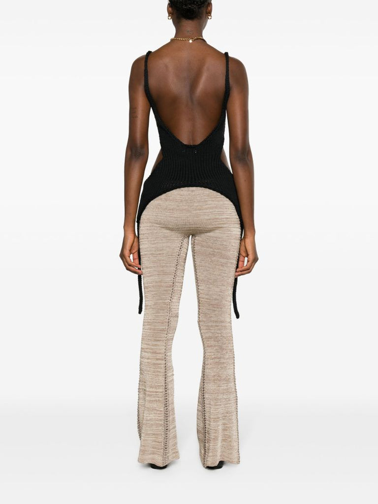 Black Kora Cut-out Top