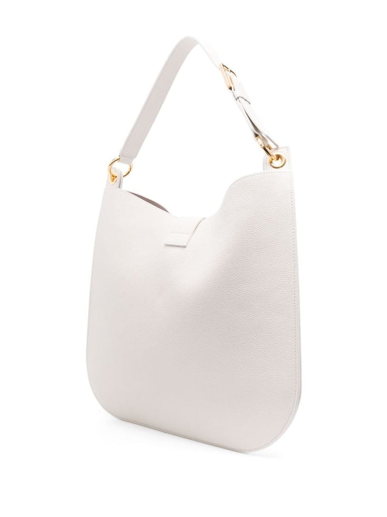 White Tara Leather Shoulder Bag