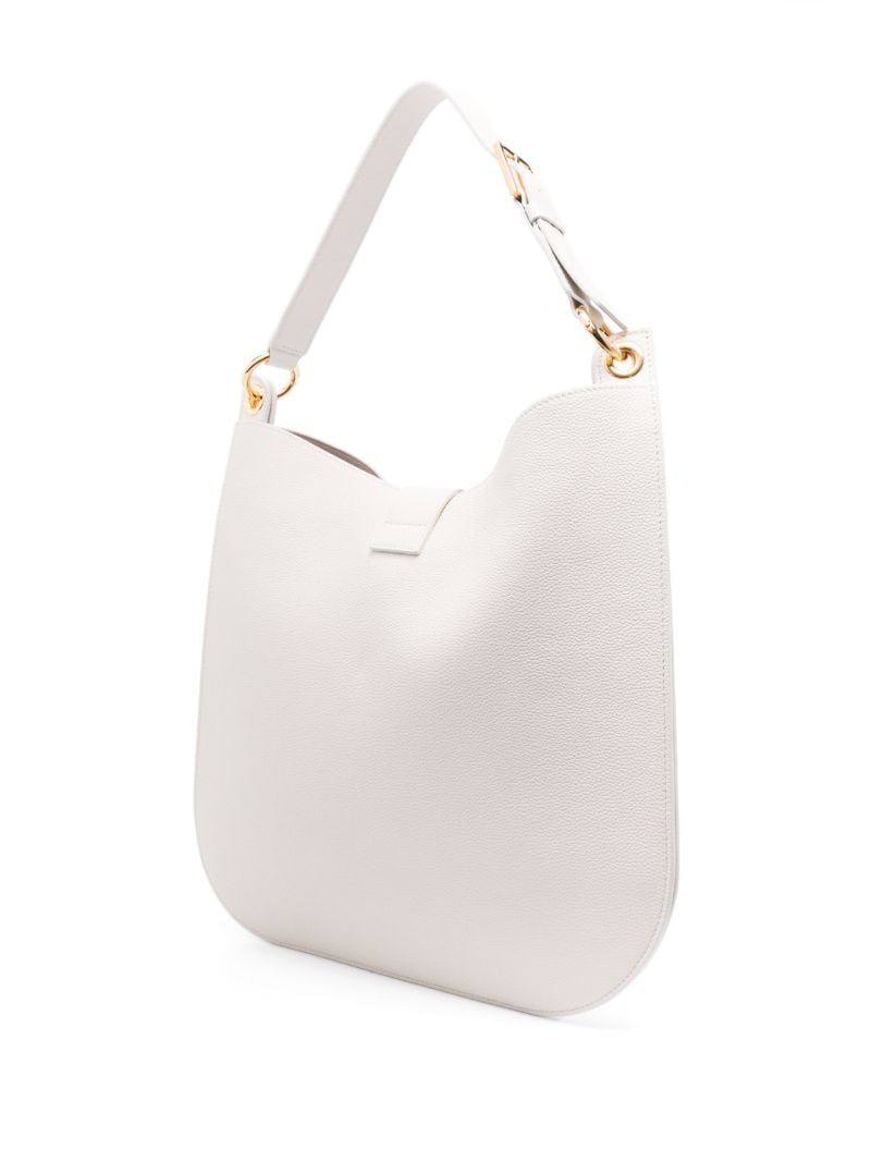 White Tara Leather Shoulder Bag