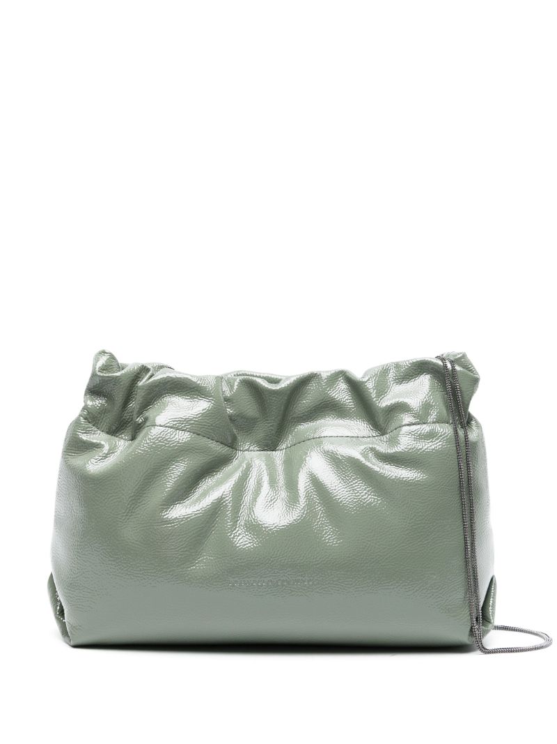 Green Leather Shoulder Bag