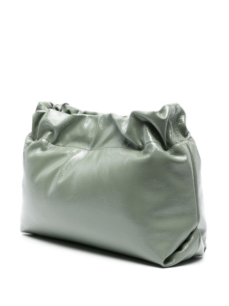 Green Leather Shoulder Bag