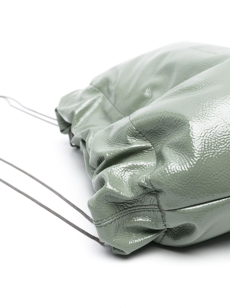 Green Leather Shoulder Bag