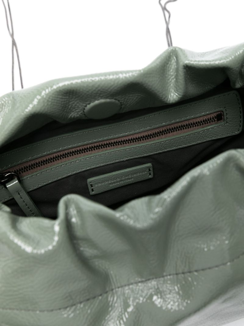 Green Leather Shoulder Bag