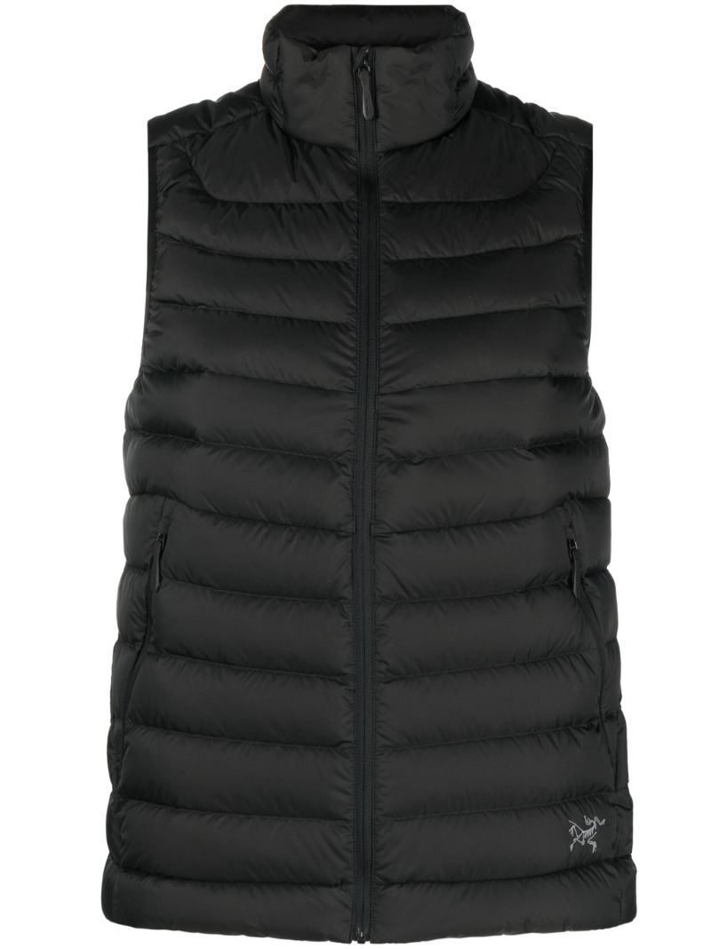 Black Cerium Down Gilet
