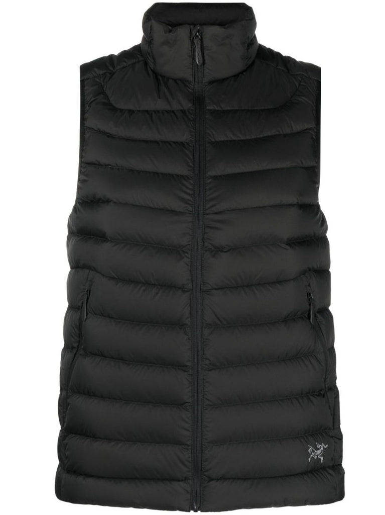 Black Cerium Down Gilet