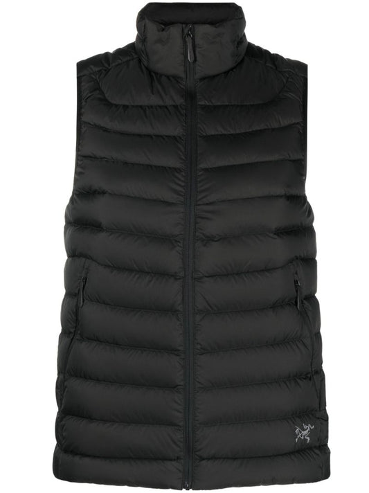 Black Cerium Down Gilet