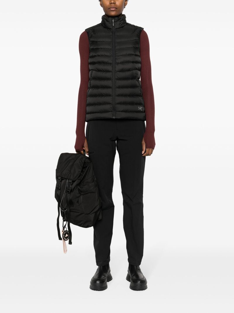 Black Cerium Down Gilet
