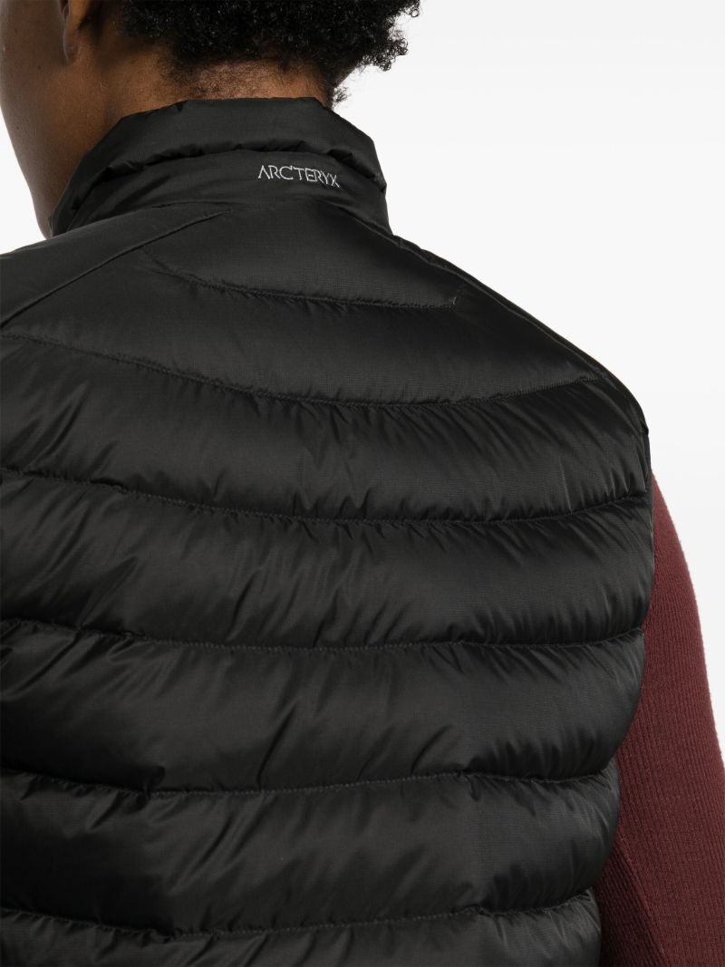 Black Cerium Down Gilet