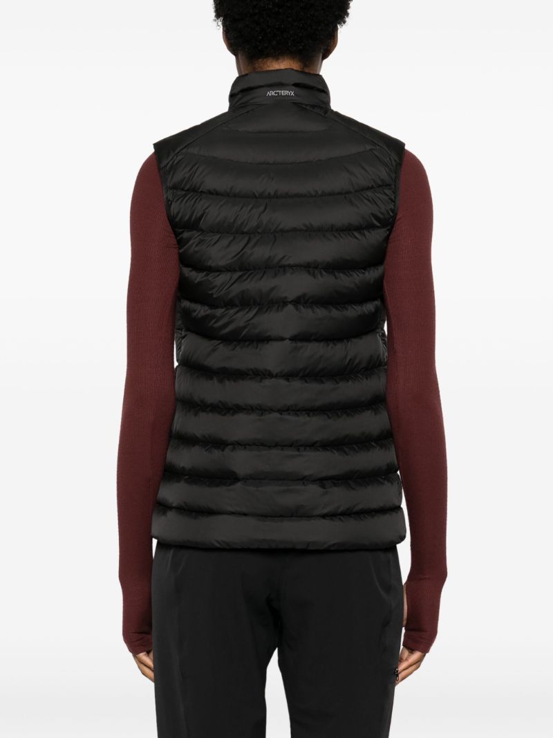 Black Cerium Down Gilet