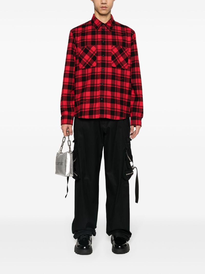 Red Checked Flannel Shirt