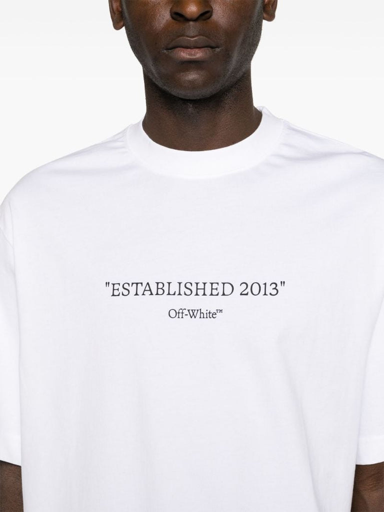 White Est 2013 Skate Cotton T-shirt