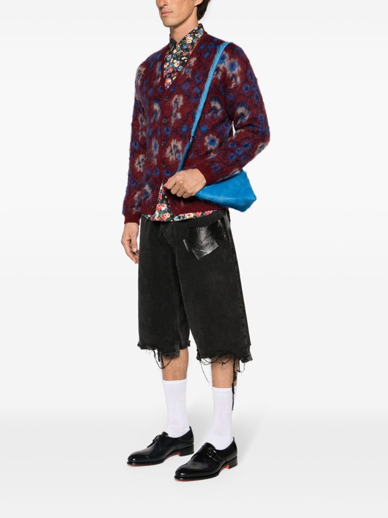Blue Prisma Shoulder Bag