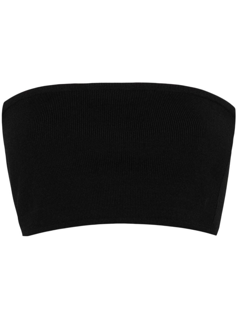 Black Winona Bandeau Top