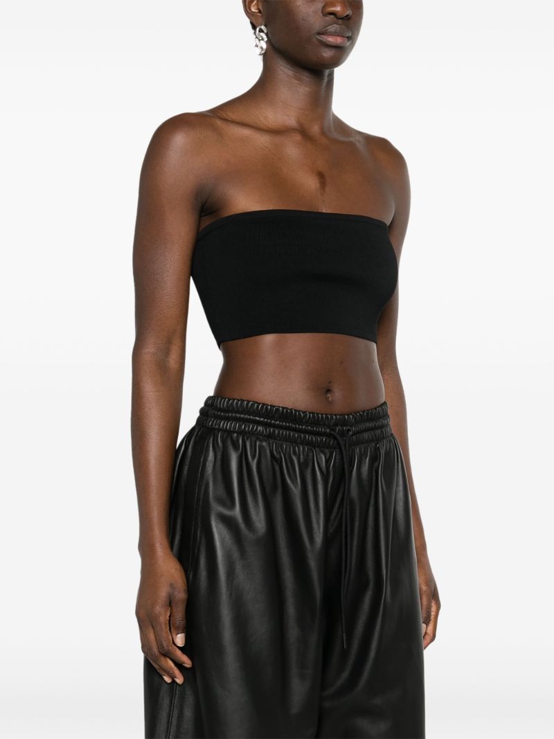 Black Winona Bandeau Top