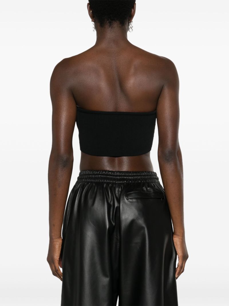Black Winona Bandeau Top