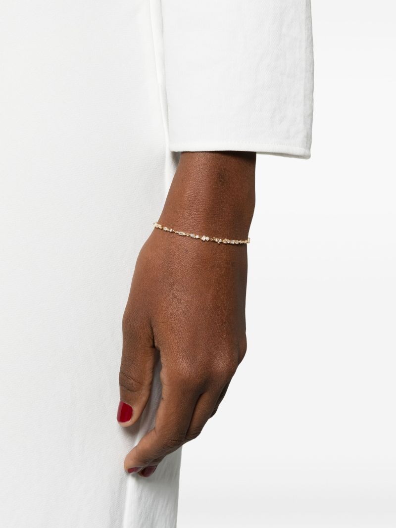 18k Yellow Gold Sparkler Diamond Bracelet
