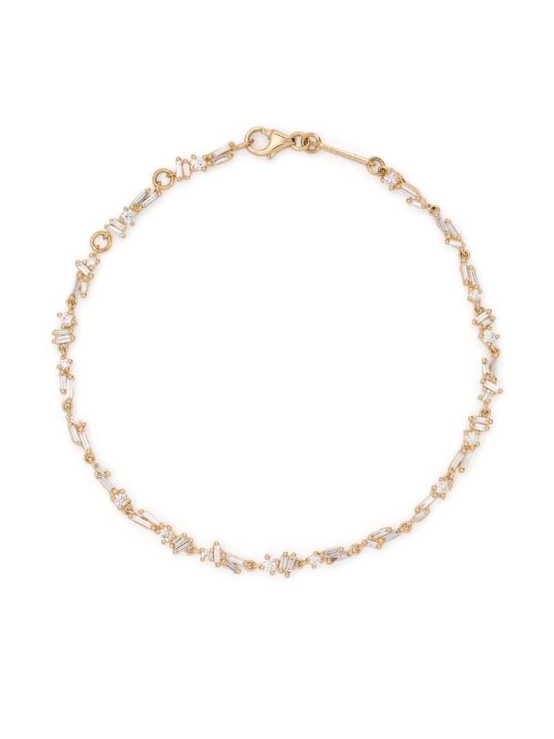 18k Yellow Gold Sparkler Diamond Bracelet